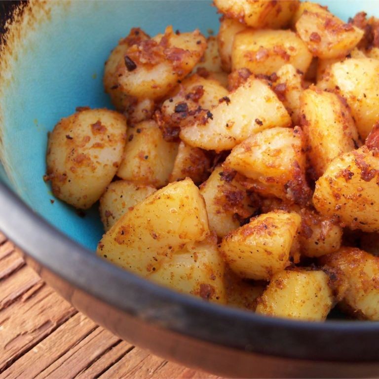 Spicy Roasted Potato Medley