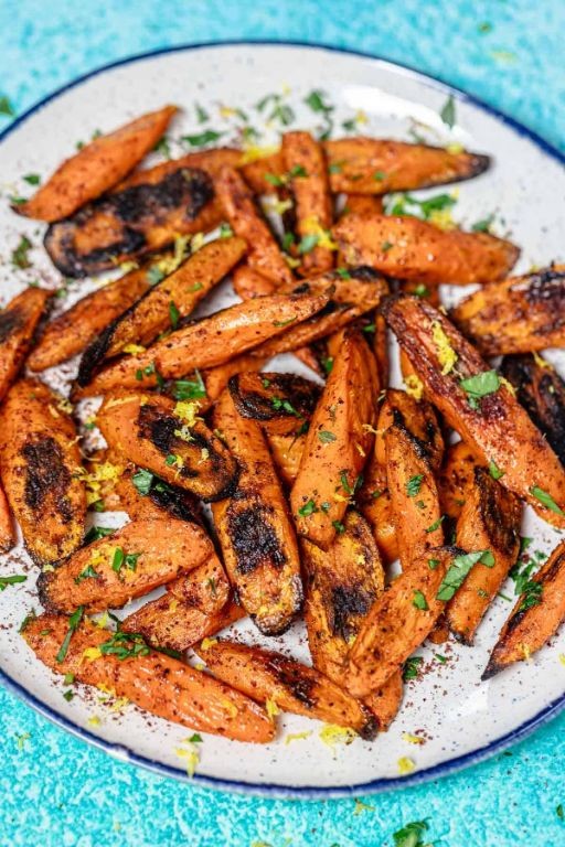 Sumac and Lemon Roasted Carrots