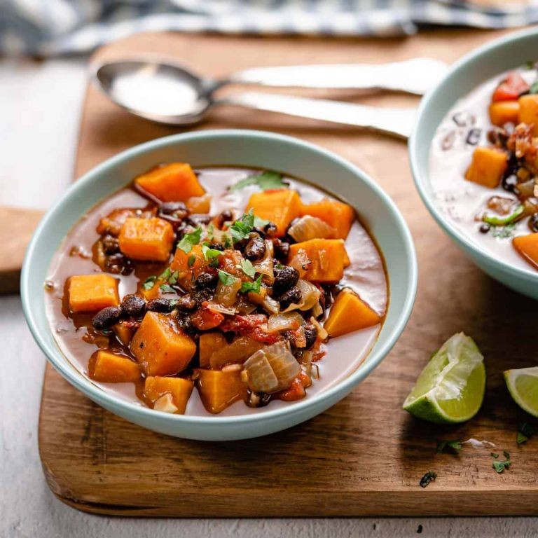 Sweet Potato and Black Bean Soup