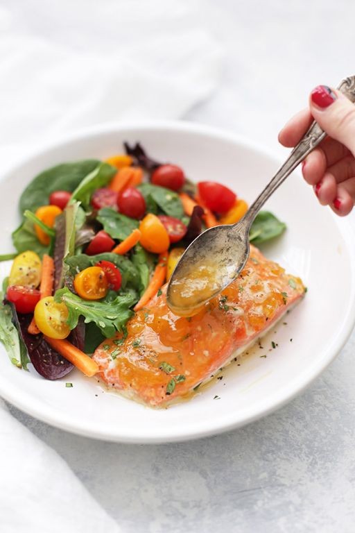 Sweet and Sour Glazed Salmon
