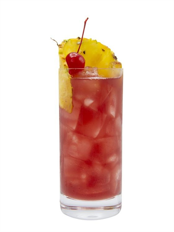 Tart Cherry and Pineapple Cooler