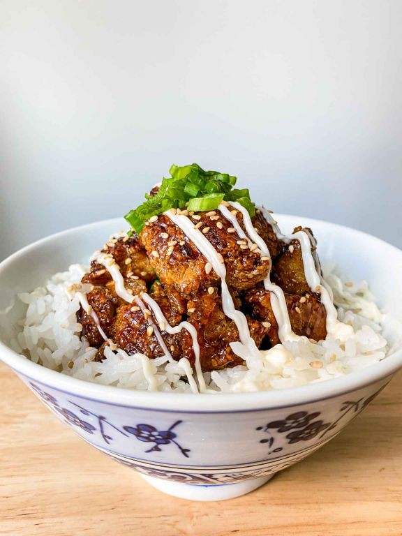 Teriyaki Frozen Tofu Rice Bowl