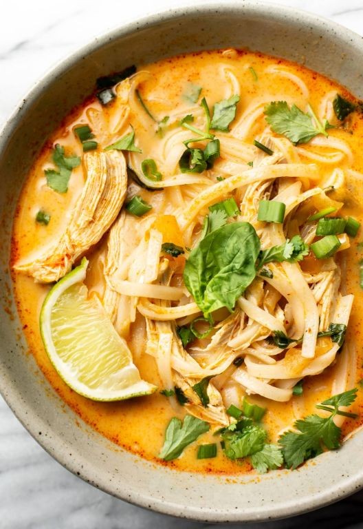 Thai Coconut Curry Soup