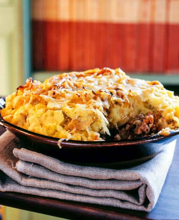Turkey Shepherd Pie with Caramelized Onions