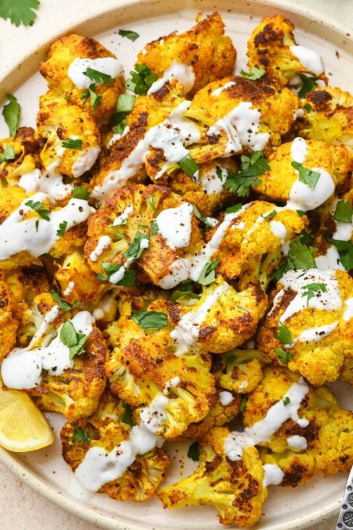 Turmeric Roasted Cauliflower