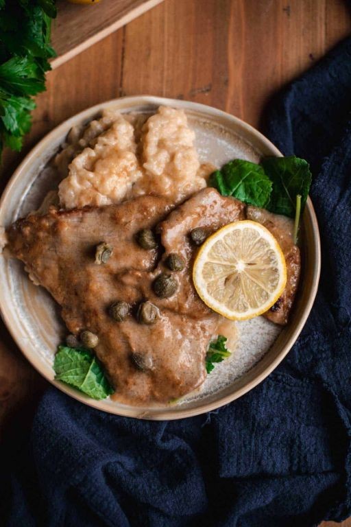 Veal Roladin with Lemon and Capers