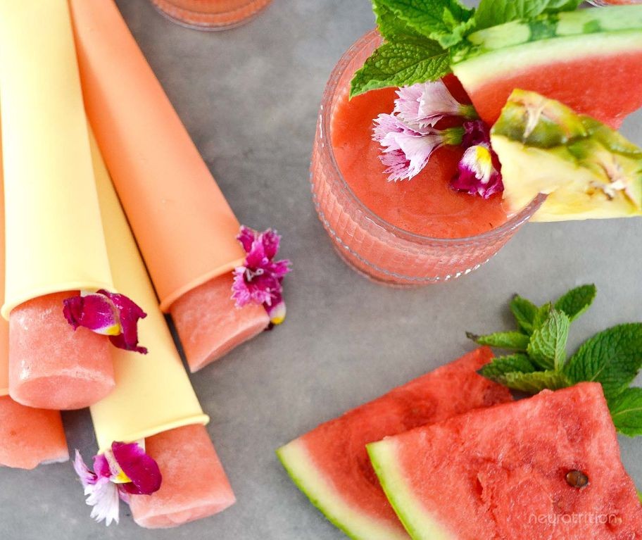Watermelon Pineapple Slushie