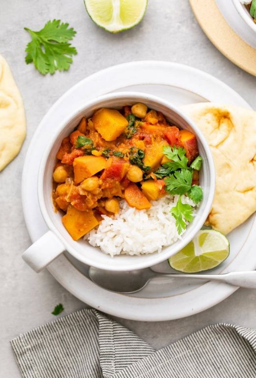 White Pumpkin and Chickpea Stew