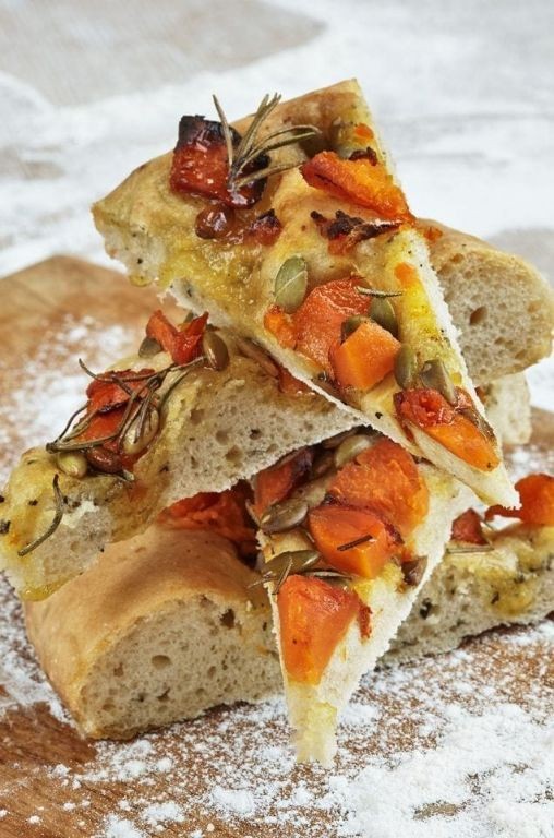 White Pumpkin and Rosemary Focaccia