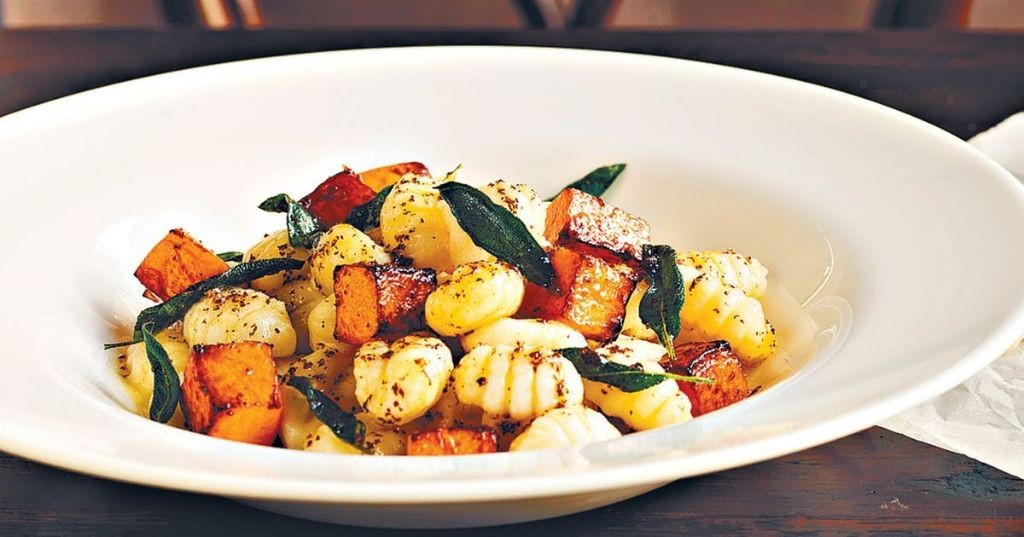 White Pumpkin and Sage Gnocchi
