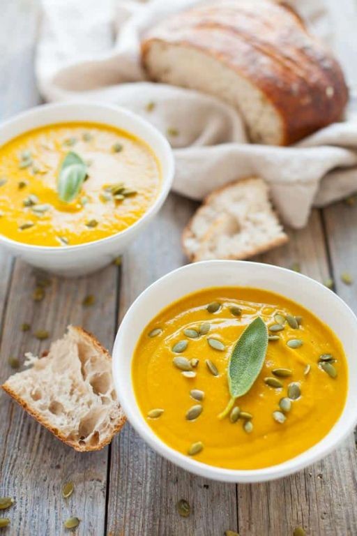 White Pumpkin and Turmeric Soup