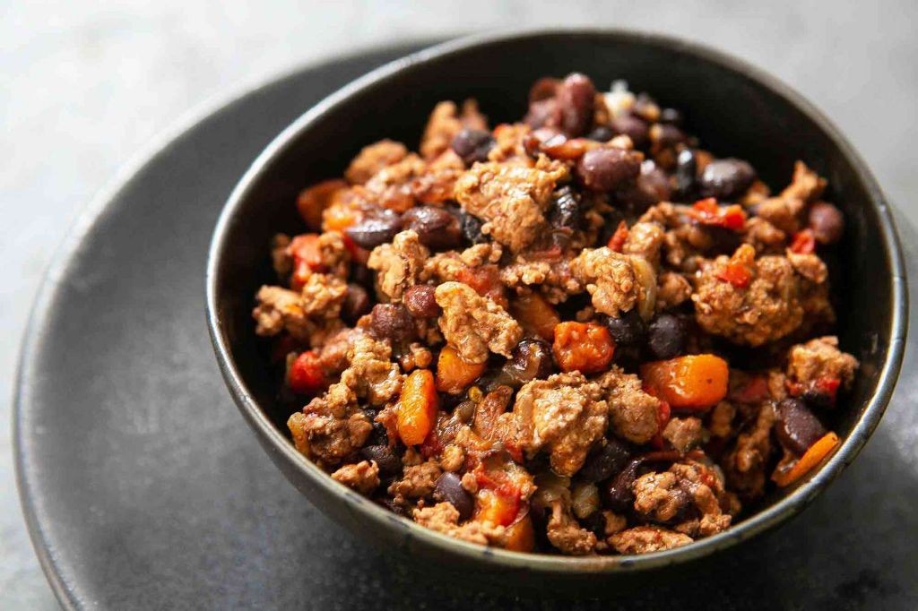 Wild Turkey Chili with Black Beans